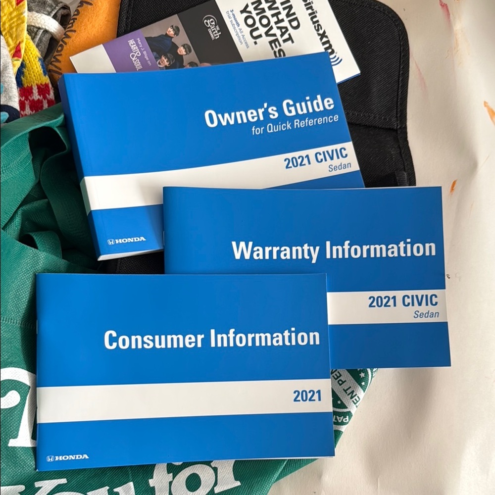 Blue Owner's Guide Set